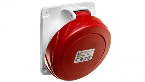 Einbausteckdose 5P 32A 400V rot IP67 PKF32F735 in rot von Schneider Electric