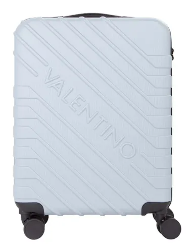 Valentino Bags Starlight 4-Rollen Trolley hellgrau in grau von Valentino