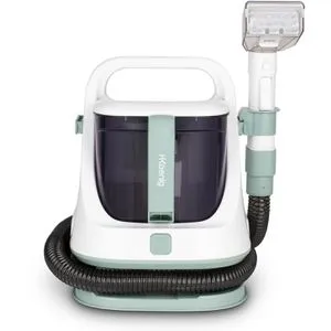 H.Koenig Handtextilreiniger TWT77 - Leistungsstarker Waschsauger - Waschsauger mit abnehmbarem Doppel-Wassertank (1400mL/1200mL) und 650W Leistung, ideal für gründliche Teppich- und Polsterreinigung.