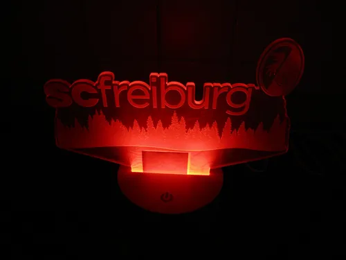 SC Freiburg LED-Lampe-Nachtlicht