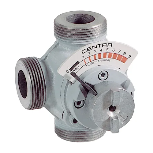 Resideo Dreiwege-Universal-Mischer DRU GG 20, grau, PN 10 DN 25