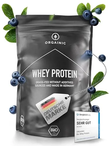 Produktbild Orgainic Whey Protein Blaubeere bio