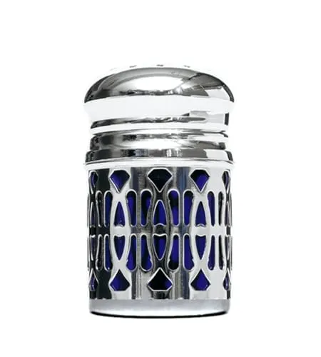 Brillibrum Design Salz und Pfefferstreuer versilbert Metall Gewürzstreuer Fein Salzstreuer Silber Streuer 2er Set (Variante 2: 6 x 4 cm (HxØ))