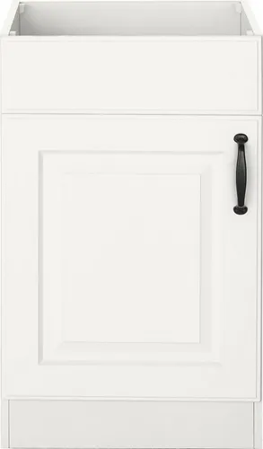 wiho Küchen Spülenschrank Erla 50 cm breit mit Kassettenfront, ohne Arbeitsplatte