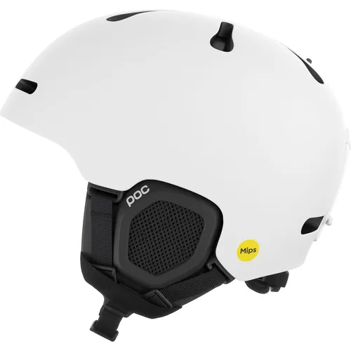 POC Fornix Mips Helm XS-S/51-54 in hydrogen white matt - Skihelm & Snowboardhelm mit Mips-Technologie für zusätzlichen Schutz bei Rotationsaufprällen und regulierbarer Belüftung für optimalen Komfort bei wechselnden Wetterbedingungen.