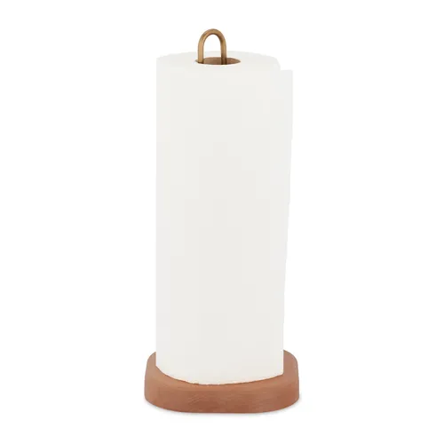 Küchenrollenhalter aus Holz Rollenhalter Küchenrolle Haushaltsrollenhalter eckig