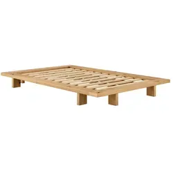 Karup - Japan Bett 120 x 200 cm aus geölter Eiche - Entdecken Sie das Japan Bett von Karup Design: Minimalistisches Design trifft auf zeitlose Eleganz. Ideal für moderne Schlafzimmer und inspiriert vom japanischen Futon-Stil.