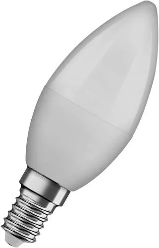 OSRAM HOMELIGHTING 4058075819610 LED EEK F (A - G) E14 Kerzenform 4.9W = 40W Kaltweiß (Ø x L) 37mm x 96mm 4St.