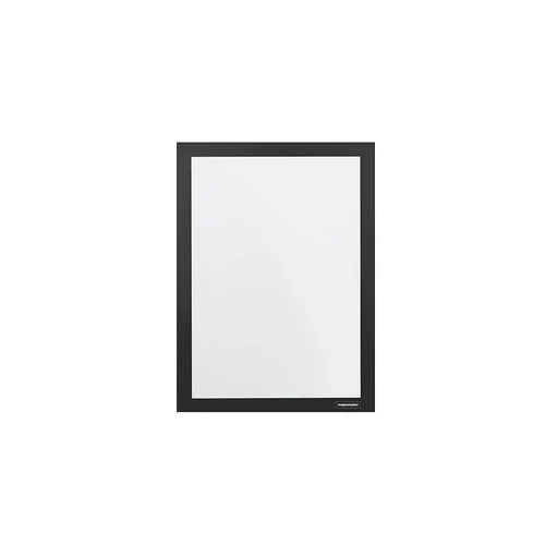 magnetoplan Magnetrahmen selbstklebend Magnetofix schwarz A5, 2 St.