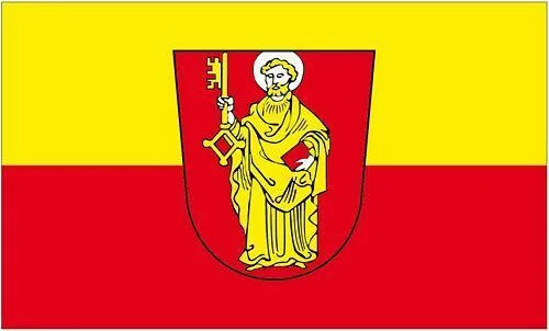 Flagge / Fahne Trier Hissflagge 90 x 150 cm in gelb von FahnenMax®