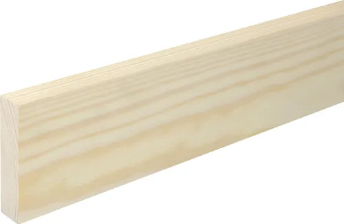 FN Neuhofer Flachleiste 100 cm 80 x 19 mm Fichte/Kiefer