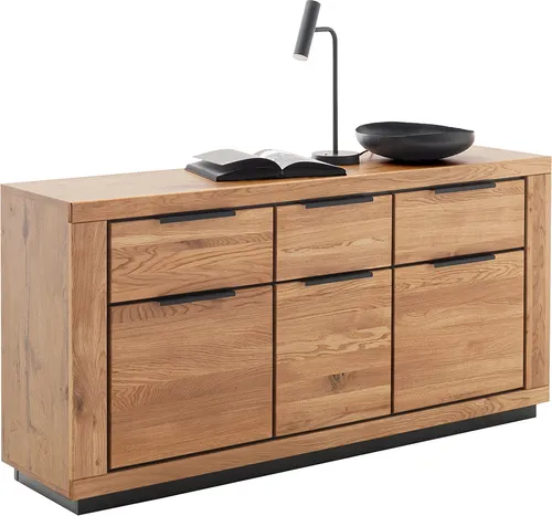 Sideboard 163cm in Eiche teilmassiv GIUSTINO-06