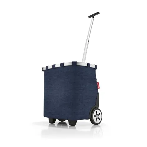 reisenthel carrycruiser Twist Navy – Eleganter Einkaufstrolley mit Aluminiumrahmen