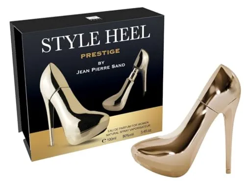 Jean-Pierre Sand - Style Heel Prestige - Eau de Parfum, Parfum für Frauen im Sammlerflakon, ideal als Geschenk - Damenparfum im Damenschuh-Flakon (100ml)