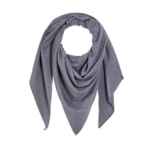 Enter the Complex® Damen Schal aus 100% Merino Wolle, Grau - Elegantes Dreieckstuch aus 100% feiner Merino Wolle, vielseitig tragbar als Schal oder Cape. Das zeitlose Design und die hochwertige Verarbeitung machen es zum idealen Begleiter für jede Jahreszeit.