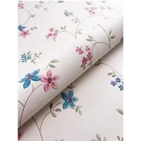 Newroom Vliestapete Floral Blau, mehrfarbig,Newroom