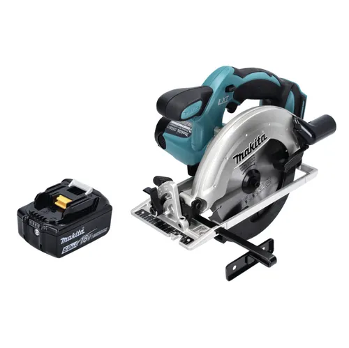 Makita DSS 611 G1 Akku Handkreissäge 18 V 165 mm - Kraftvolle Akku-Handkreissäge mit 6 Ah Lithium-Ionen-Akku, ideal für präzises Arbeiten in Holz und Metall – perfekt für Heimwerker und Profis.