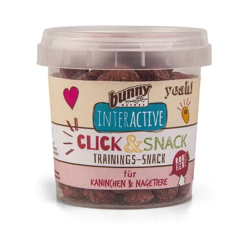 Bunny Nature bunnyInteractive Click & Snack - Trainings-Snack Rote Bete 45 g, für: Kleintier