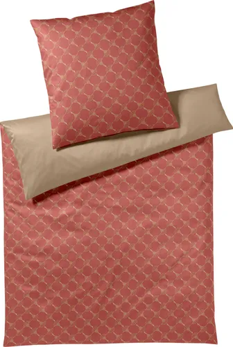 Produktbild Joop! Kopfkissenbezug Rot 80x40 cm – Pflegeleichter Textilbezug mit Oeko-Tex®