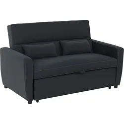 HOMCOM Schlafsofa Klappsofa 2-Sitzer mit Schlaffunktion von HOMCOM