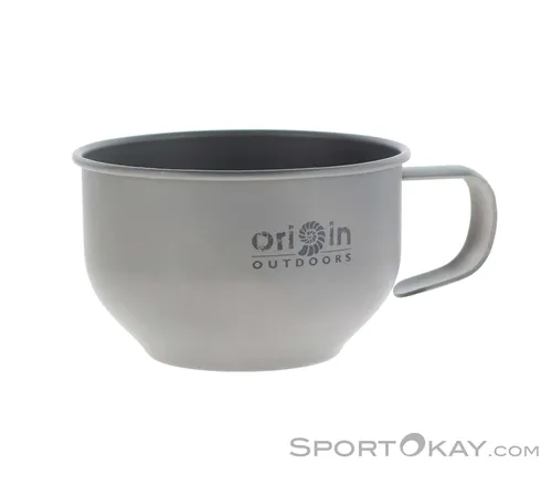 Origin Outdoors Titan Tasse-Grau-One Size