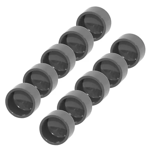 HAF 10x PVC Fittings Klebekappe 50mm | Endkappe für PVC Rohr - Praktische 10er-Packung PVC Klebekappen mit 50mm Innendurchmesser. Ideal zum sicheren Verschließen von Rohren in Poolverrohrungen. Hochwertiges PVC sorgt für Langlebigkeit und Witterungsbeständigkeit.