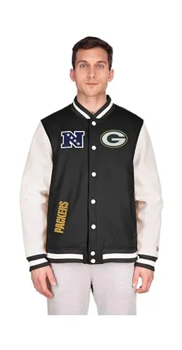 New Era Green Bay Packers NFL 2023 Sideline Jacke - XL - Funktionsjacke mit stylischem Design und Teamlogo, ideal für Fans der Green Bay Packers. Offizielles Lizenzprodukt der NFL, erhältlich in mehreren Größen für die perfekte Passform.