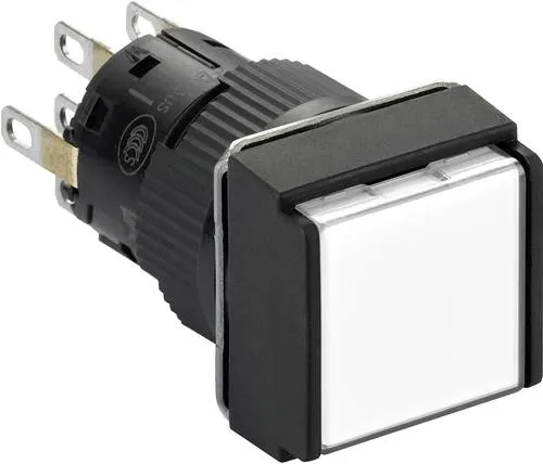 Schneider Electric XB6ECF1B2P XB6ECF1B2P Leuchtdruckschalter 250V 3A tastend IP65 1St.