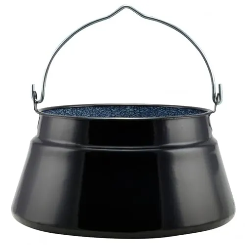 SOUK ONE Ungarischer Gulaschkessel 6l in schwarz von SOUK ONE