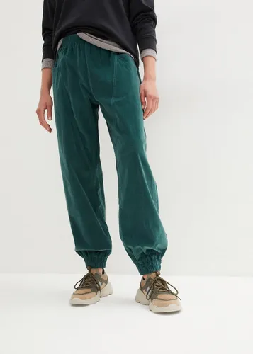 bonprix Cordhose aus Baumwoll-Mix, mit großen Eingrifftaschen, lockere Passform