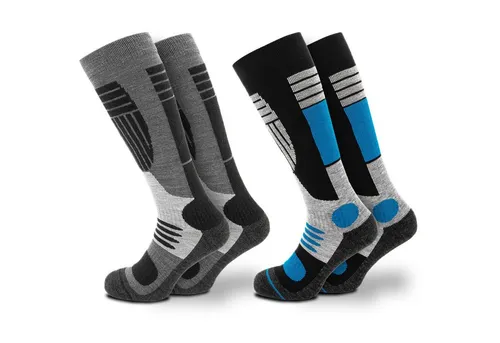 OCCULTO Skisocken Herren Skisocken 2er Pack (Modell: Felix) (2-Paar)