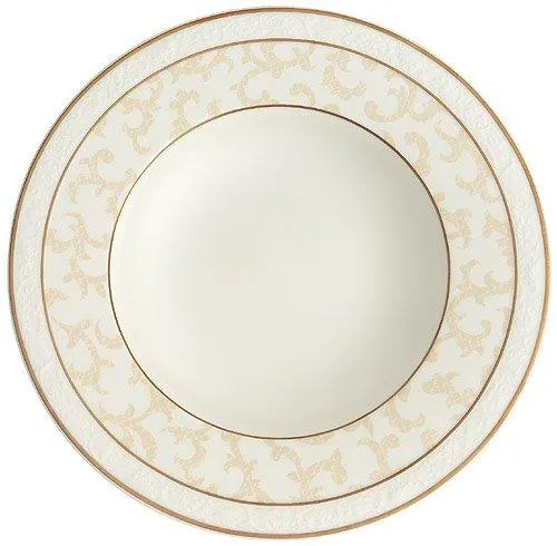 Villeroy & Boch Suppenteller Ivoire in gold von Villeroy & Boch