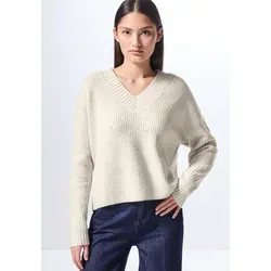 STREET ONE STUDIO Strickpullover mit V-Ausschnitt