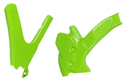 Ufo Kawasaki Kdx 200 1995 - 2024 Kunststoff Rahmenschoner grün