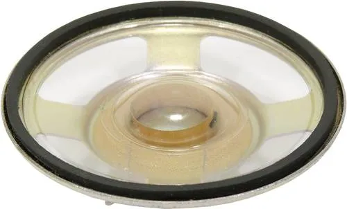 Visaton K 57 C - 8 Ohm 2.2 Zoll 5.7cm Kleinlautsprecher 2W 8Ω Kunststoff-Membran, Transparente Membran