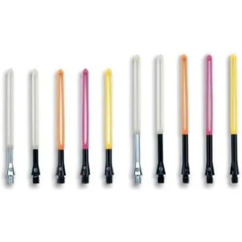 Unicorn Slikstik Plus Aluminium-Schäfte, kurz, Orange, Einheitsgröße