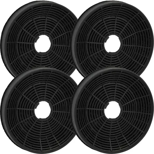 vhbw 4x Aktivkohlefilter für Jan Kolbe FL480W Dunstabzugshaube