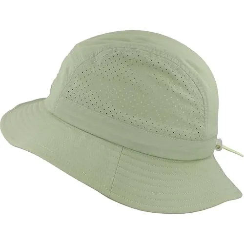 Eisley Damenhut Vesuv, helloliv - Femininer Sonnenhut von Eisley – ideal für heiße Sommertage. Mit hohem UV-Schutzfaktor 50+ und atmungsaktivem, schnelltrocknendem Material. Verstellbar durch Kordelzug für optimalen Tragekomfort.