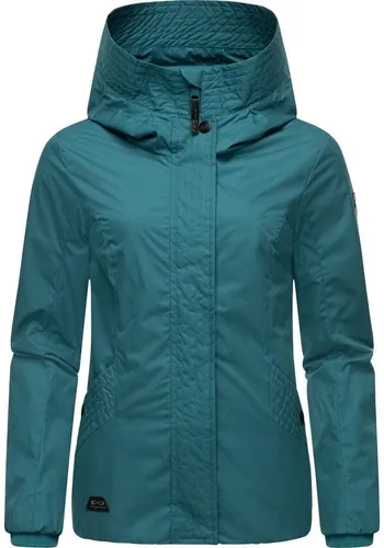 Ragwear Outdoorjacke Vannesa Wasserdichte Damen Übergangsjacke mit Kapuze
