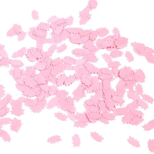 Oblique Unique Schweinchen Konfetti Set Rosa Schweine als Streu Tischdeko Dekoration zu Silvester Neujahr DIY zum Basteln