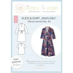 Lillesol Women Papierschnittmuster No. 44 Kleid & Shirt Miaflora