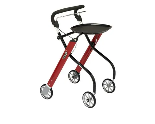 TRUST CARE Indoor-Rollator Trust Care Lets Go rot von TRUST CARE