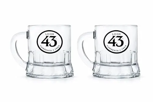 Licor 43 Minibeer Glas 2er Set Shotglas Pinnchen Likör Liquor 43er