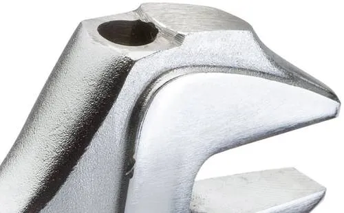 Gedore Rollgabelschlüssel mit Schlagfläche 305 mm vernickelt - 2668890 - Robuster Rollgabelschlüssel mit Schlagfläche, ideal für präzise Arbeiten in Werkstätten und Heimwerkerprojekten.