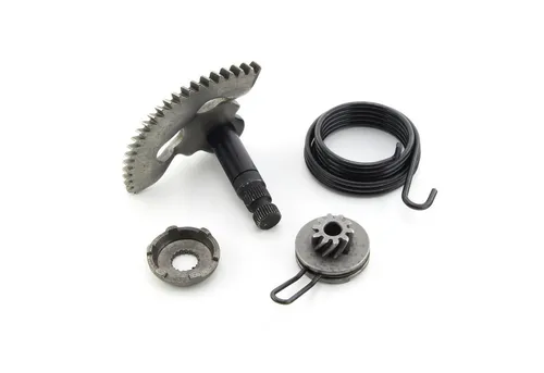 Area1 Kickstarter Reparatur-Set für 50ccm 2 Takt Roller - Kickstarter & Zubehör für China 2T Motoren. Enthält hochwertige Teile zur Erneuerung der Kickstarter Einheit und behebt häufige Probleme wie verklemmte Zahnräder.