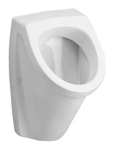 Gustavsberg Saval Absaug-Urinal 320 x 545 x 340 mm Weiß Alpin - Urinale mit innovativem Absaugsystem für hygienische Nutzung und einfache Reinigung, ideal für öffentliche Toiletten