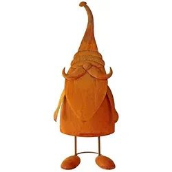 X-Mas Wichtel Edelrost Weihnachtsmann wackelnd 76cm