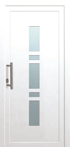 Kunststoff-Haustür K017 Weiß 100 cm x 200 cm