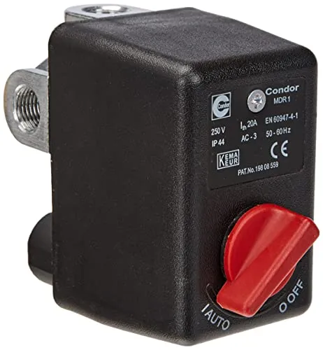 Produktbild Condor Druckluftschalter MDR 1/11 GEA AAAA 060A080 QDE XXX