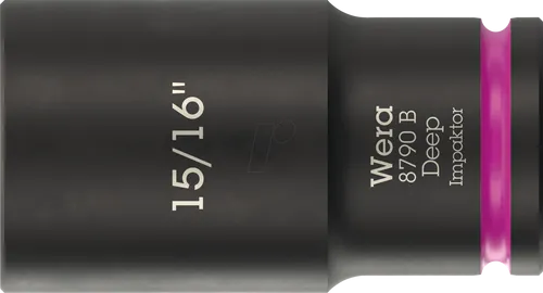 WERA 05005575001 - Steckschlüsseleinsatz, 3/8''-Antrieb 15/16''x63.0